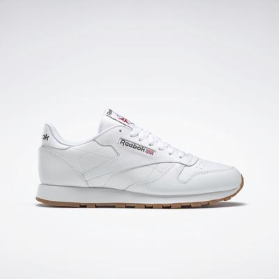 Reebok Women's Classic Leather Shoes White,US-30549